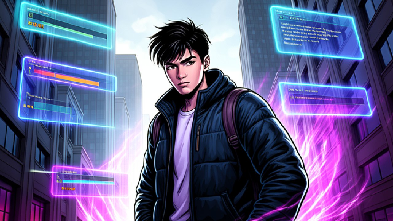 The Gamer : ce webtoon où la vie devient un jeu vidéo